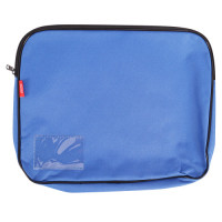 BTS BOOK BAG CANVAS GUSSET BLUE CROXLEY
