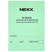 BK ATTENDANCE REGISTER SCHOOL 12PG NEXX