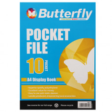 BTS SHOW FILE A4 10 POCKET BUTTERFLY