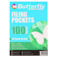 BTS FILING A4 SLEEVES 100s BUTTERFLY