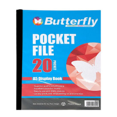BTS SHOW FILE A5 20 POCKET BUTTERFLY