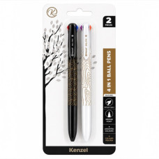 BTS PEN SET 2PC 4IN1 BALL POINT KENZEL