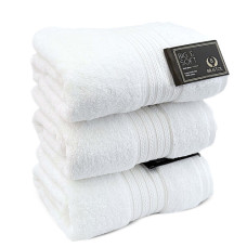 TOWEL B&S BATH WHITE 70X130CM BRISTOL