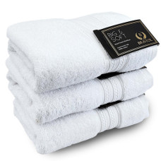 TOWEL B&S HAND WHITE 50X90CM BIG & SOFT