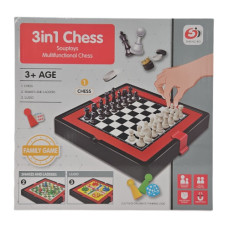 TOY GAME 3IN1 CHESS SET