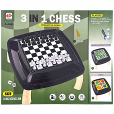 TOY GAME 3IN1 CHESS /LUDO/SNAKE&LADDER