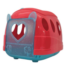 TOY PET PLAY HOUSE SET W/PLUSH TOY