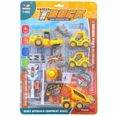 TOY CONSTRUCTION SET W/ROBOT 8PCS