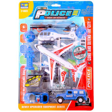 TOY POLICE SET URBAN LAW ENFORCEMENT 7PC