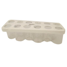 TOT GLASS PLASTIC 12s 60ML DOUBLE SHOT