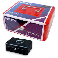CASH BOX  8INCH RED NEXX