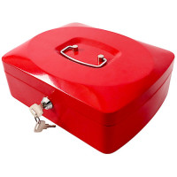 CASH BOX 10INCH RED CROXLEY CASH BOX 10INCH RED CROXLEY