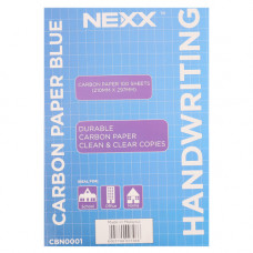 BTS CARBON PAPER A4 BLUE 100s