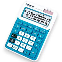 CALC NEXX 12 DIGIT BLUE CARDED