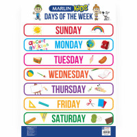 BTS CHART DAYS OF THE WEEK MARLIN KIDS