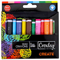 BTS CRAYON 12s CROXLEY JUMBO TRI CREATE