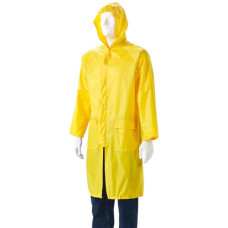RAINCOAT YELLOW CALF LENGTH MED