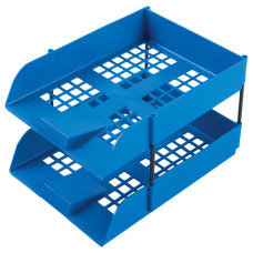 LETTER TRAY 2s NEXX BLUE W/SET RISER