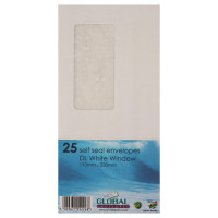 ENVELOPE 25s WHITE WINDOW 110X TELEPOINT ENVELOPE 25s WHITE WINDOW 110X TELEPOINT