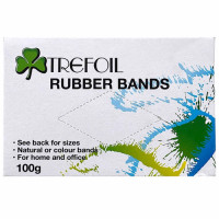 BTS RUBBER BANDS NO19 100G TREFOIL
