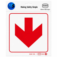 SIGN LOCATION OF FIRE EQUIPMENT ABS MS