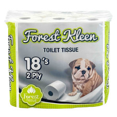 TOILET ROLL 2PLY 18s FOREST 350 SHEETS