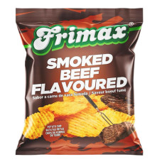 CHIPS FRIMAX 125g SMOKED BEEF