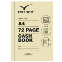 BK A4 72P CASH BOOK FREEDOM STATIONERY