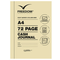 BK A4 72P 8MC CASH JOURNAL FREEDOM STATI