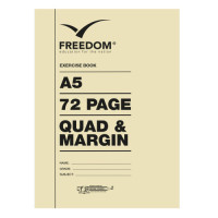 BK A5 72P EXERCISE BOOK Q/M FREEDOM STAT BK A5 72P EXERCISE BOOK Q/M FREEDOM STAT
