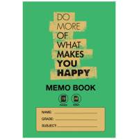 BK A6  72P MEMO BOOK SFT/COVER FREEDOM S