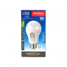 GLOBE EMERGENCY  5W EURO RECHARGEABLE