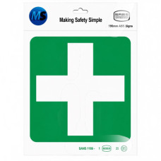 SIGN FIRST AID ABS 190*190MM MS