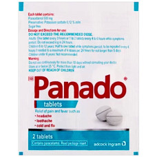 PANADO  2s 500MG PARACETAMOL