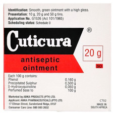 CUTICURA OINTMENT 20G