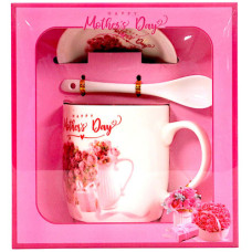 MDAY MUG GIFT SET 3PC W/SPOON&SAUCER