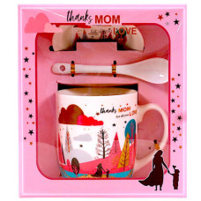 MDAY MUG GIFT SET 3PC W/SAYINGS IN BOX