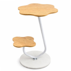 COFFEE TABLE 2 TIER WHITE