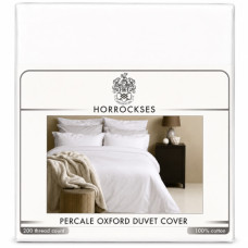 HOR T200 DUVETC KIN WHITE OXFORD