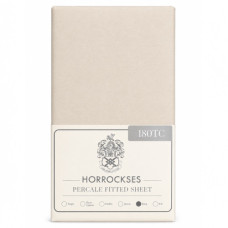 HOR T180 FIT SHEET KIN KHAKI 180TC