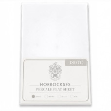 HOR T180 FLAT SHEET SGL/TQ 180TC WHITE