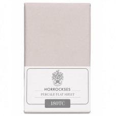 ZHOR T180 FLAT SHEET D/Q KHAKI 180TC