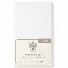 HOR T200 FIT SHEET KING XL WHITE 200TC