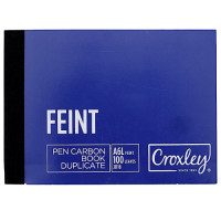 BK CARBON A6 FEINT DUPLICATE CROXLEY