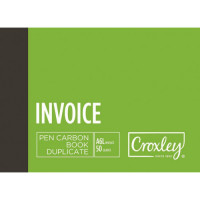 BK CARBON A6 INVOICE DUPLICATE CROXLEY
