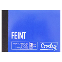BK CARBON A6 FEINT TRIPLICATE CROXLEY BK CARBON A6 FEINT TRIPLICATE CROXLEY