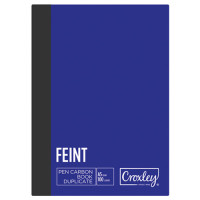 BK CARBON A5 FEINT DUPLICATE CROXLEY BK CARBON A5 FEINT DUPLICATE CROXLEY