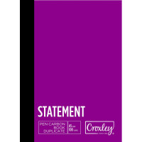 BK CARBON A5 STATEMENT DUPLICATE CROXLEY