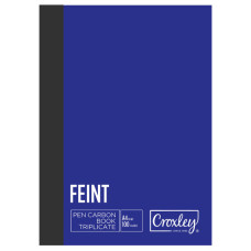 BK CARBON A4 FEINT TRIPLICATE CROXLEY