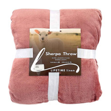 THROW 200*230 SHERPA PLUSH REVERSE ASST.